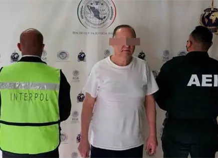 César Duarte comparece ante jueza en penal del Altiplano por lavado de dinero