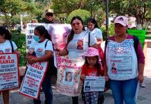 Familiares de desaparecidos exigen justicia
