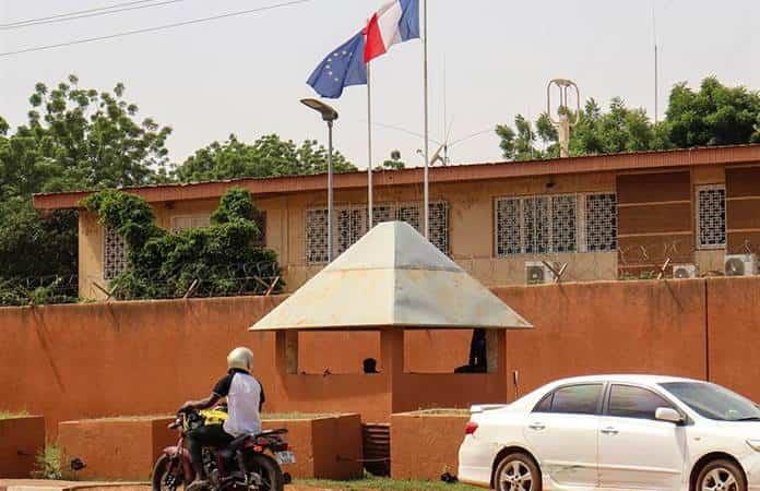 La embajada francesa en Niamey / Foto: EFE