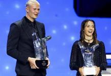 Erling Haaland y Aitana Bonmatí, los mejores jugadores del año de la UEFA