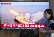 Corea del Norte dispara varios misiles de crucero hacia el mar, dice Surcorea Corea del Norte dispara varios misiles de crucero hacia el mar, dice Surcorea