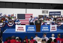 Biden elogia a trabajadores y sindicatos de EE.UU. en el Día del Trabajo