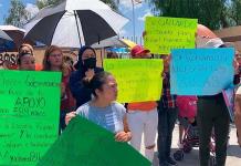 Protestan por falta de aulas para la primaria Rafael Ramírez