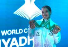 Irene Borrego gana dos medallas de bronce en Mundial de halterofilia