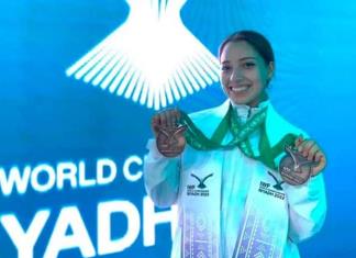 Irene Borrego gana dos medallas de bronce en Mundial de halterofilia