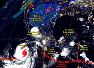 Jova crece a huracán en el Pacífico mexicano y causa lluvias en el occidente del país