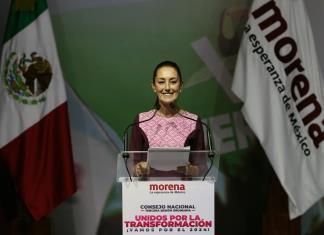 Claudia Sheinbaum llama a defender y ampliar transformación de López Obrador para 2024
