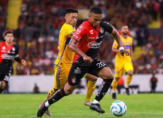 Atlas se impone a Tigres en el Estadio Jalisco