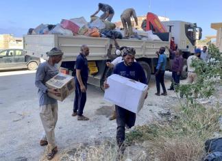 En una Libia dividida, las inundaciones se convirtieron en un llamado a la unidad nacional