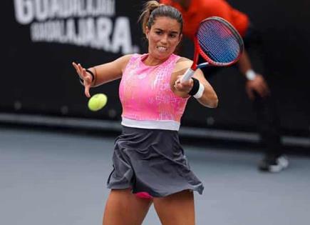 Ana Sofía Sánchez eliminada en el Guadalajara Open