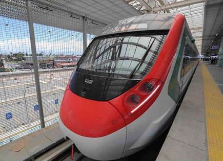 Clausura simbólica de obras del Tren Interurbano en Álvaro Obregón