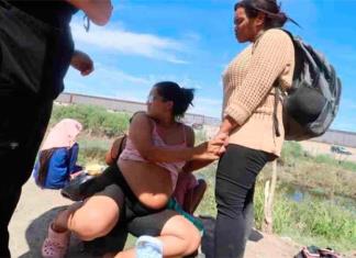 Mujer embarazada logra cruzar muro fronterizo y ser atendida en EU