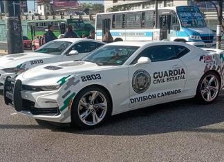 Llaman la atención en Tampico patrullas de la Guardia Civil