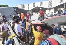 Techo de iglesia en Tamaulipas se derrumba durante misa (video)