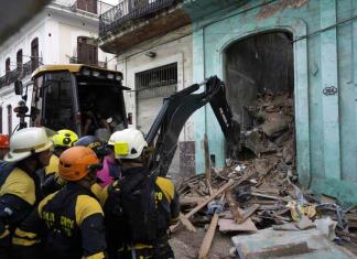 Derrumbe en La Habana Vieja deja tres muertos y afecta a 13 familias