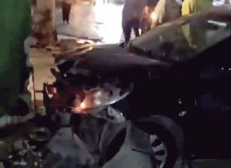 Raudo conductor atropella a pareja; muere una mujer