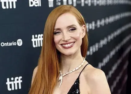 Jessica Chastain llega a México para promocionar la película Dreams