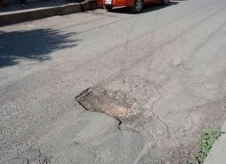 Las calles de Matehuala lucen llenas de baches