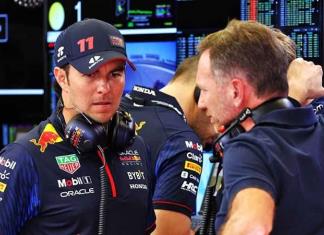 Helmut Marko habla del futuro de Checo Pérez