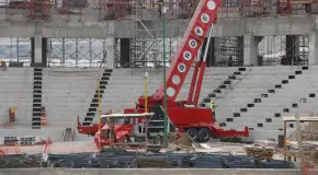 Analizan sanciones a constructora de la Arena Potosí