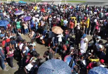 Caos en la frontera sur de México por la llegada de miles de migrantes desde Guatemala Caos en la frontera sur de México por la llegada de miles de migrantes desde Guatemala