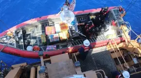 EU decomisa cocaína por 30 mdd en el Caribe