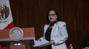 Retan a ministra Norma Piña a defender fideicomisos ante senadores