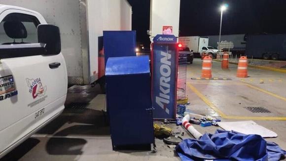 Mujer lesionada en Gasolinera Las Maripososas