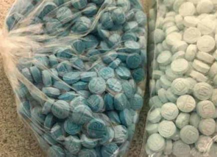 Confiscan 320.000 pastillas de fentanilo en empresa de paquetería en Guadalajara