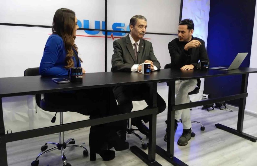 Paola Recio, Alejandro Zermeño Guerra y Daniel Ortiz / Foto: Pulso