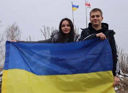 Joven huérfano regresa a Ucrania desde Rusia