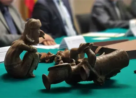 SRE coordina restituci&oacute;n de bienes arqueol&oacute;gicos en M&eacute;xico