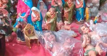 Reportan bajas ventas de los Niños Dios