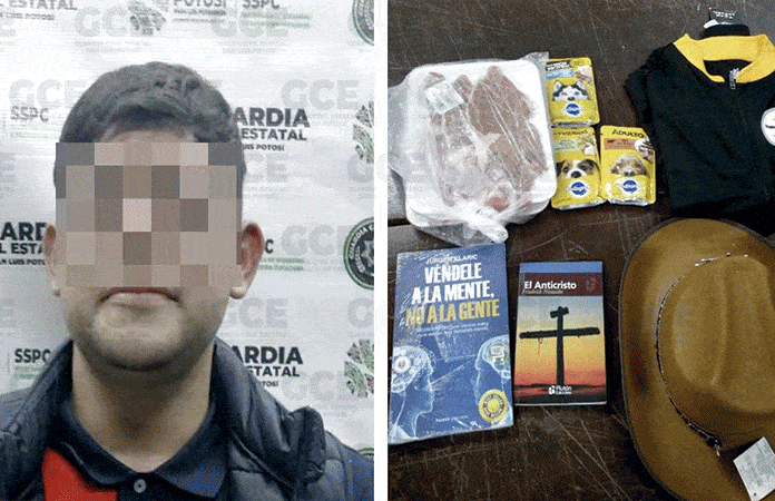 Aprehendido por hurtar en tienda