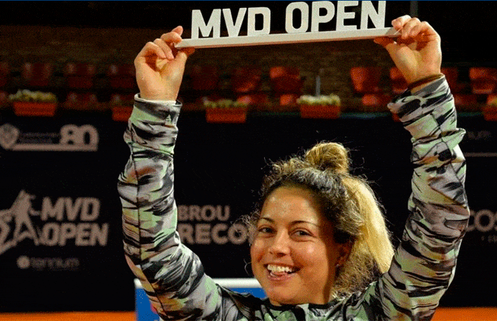 Renata Zarazúa hace historia en el Montevideo Open