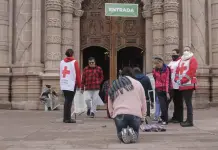 Pese al frío, muestras de fe y devoción a la Guadalupana
