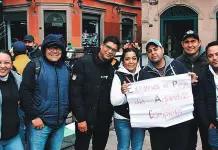 Marchan por atraso de pagos en Cobach