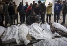 Muertos por guerra rebasan los 20 mil en la Franja de Gaza