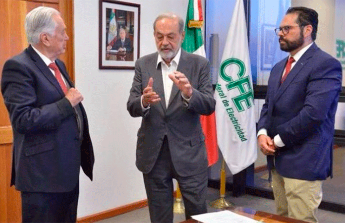 Alianza entre Manuel Bartlett y Carlos Slim para construir un gasoducto en el norte de México