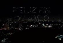 Video | Feliz fin de AMLO, lanza mensaje Xóchitl Gálvez con cientos de drones