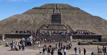 Zona arqueol&oacute;gica de Teotihuac&aacute;n reabre tras ataque violento