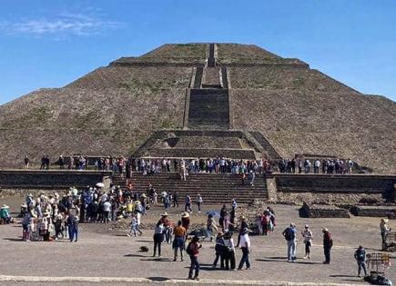 Teotihuacán rompe récord de visitantes