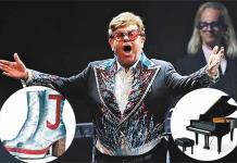 Subasta benéfica de Elton John con prendas exclusivas