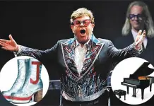 Subasta ben&eacute;fica de Elton John con prendas exclusivas
