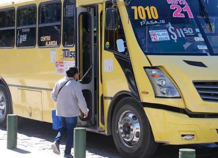 Transporte Público: Tarifa Subirá a $12.50