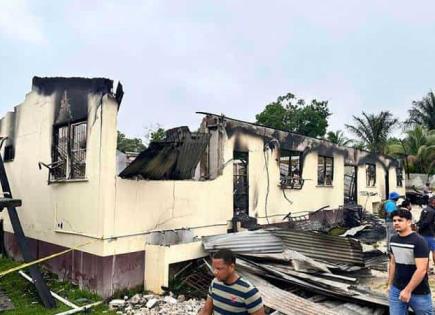 Falló la respuesta a incendio en Guyana