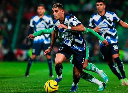 Monterrey vence con facilidad a Santos en la Jornada 2 de la Liga MX