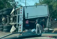 Volcadura de cami&oacute;n en Chiapas deja 21 heridos, incluyendo ni&ntilde;os migrantes