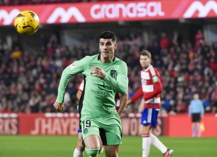 Morata pone fin a mala racha del Atlético de Madrid