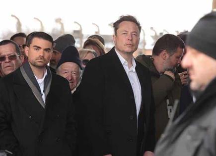 Musk visita Auschwitz tras fuerte polémica